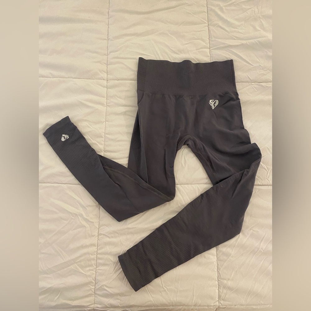 WOMEN’S BEST | XL Power Seamless Leggings - Dark Charcoal Grey